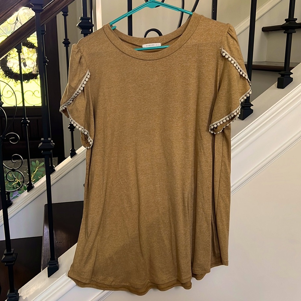 Light Mustard/Golden Colored Top
